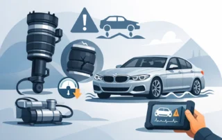 Проблеми с въздушно окачване BMW