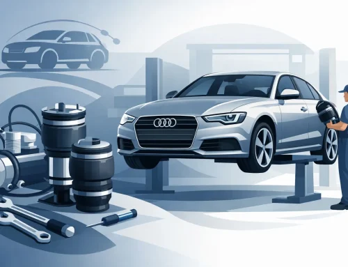 Ремонт на въздушно окачване Audi