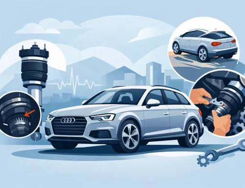 Въздушно окачване Audi: симптоми и ремонт
