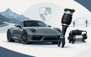 Ръководство за въздушно окачване на Porsche