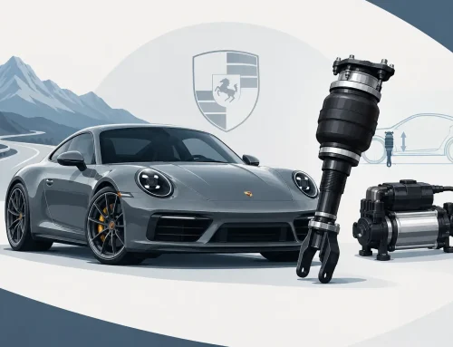 Ръководство за въздушно окачване на Porsche